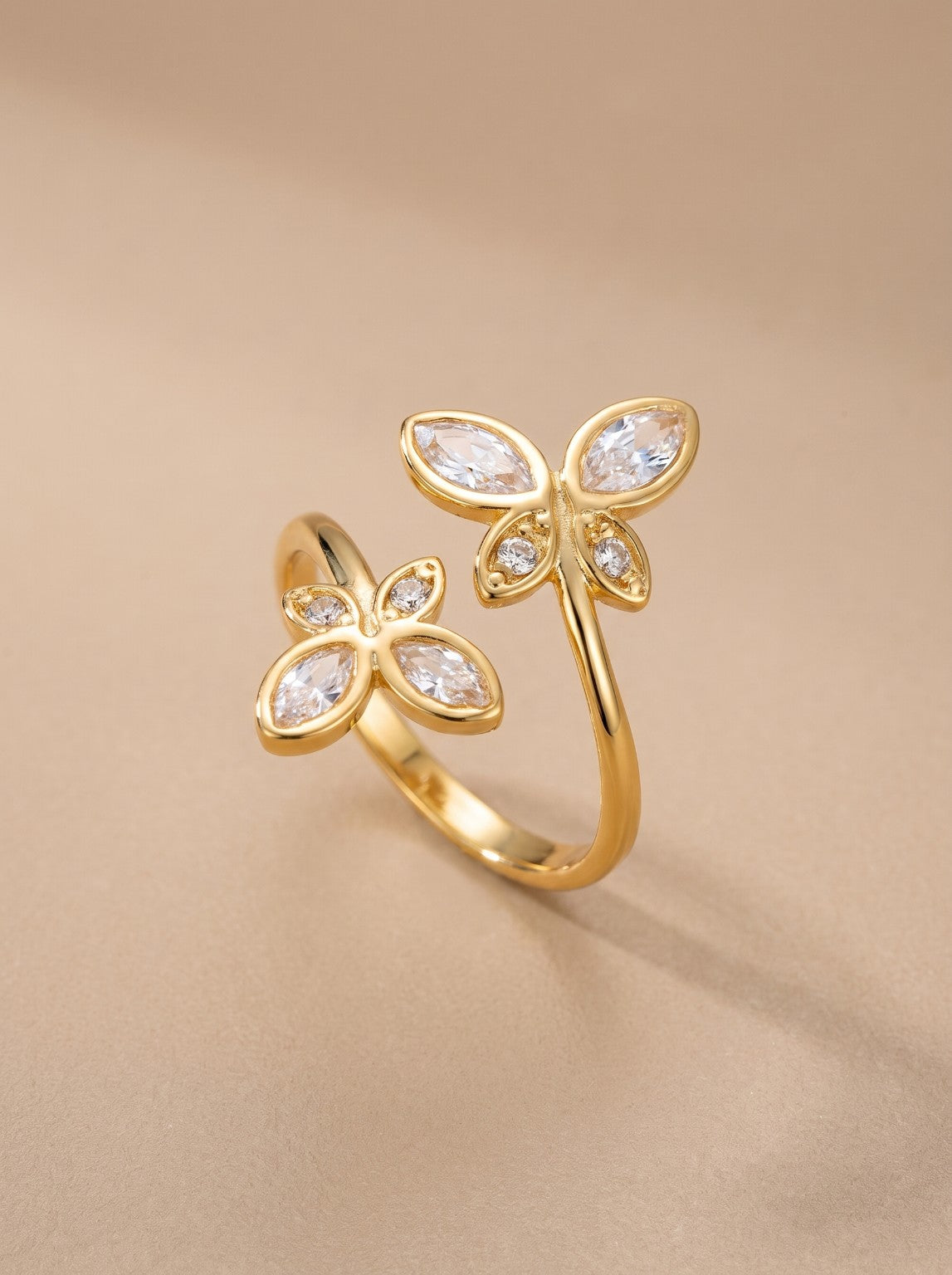 Bague Thaïs blanche