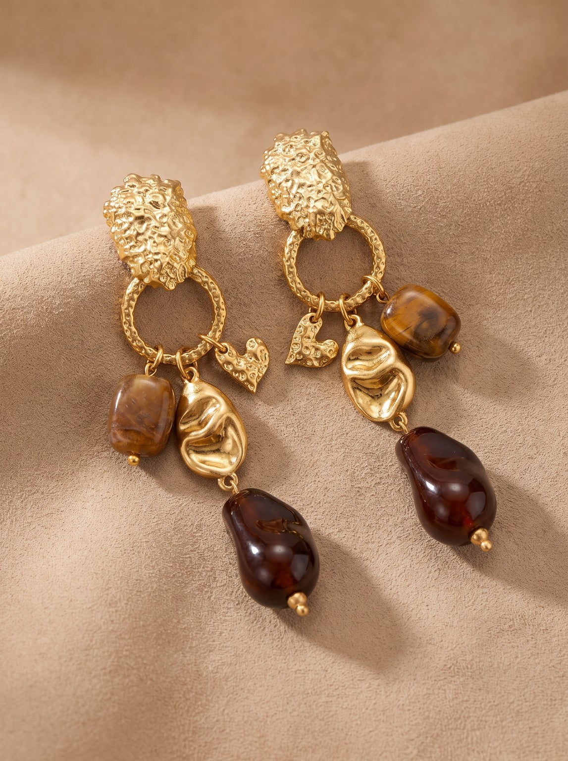 Boucles Léonine Chocolat
