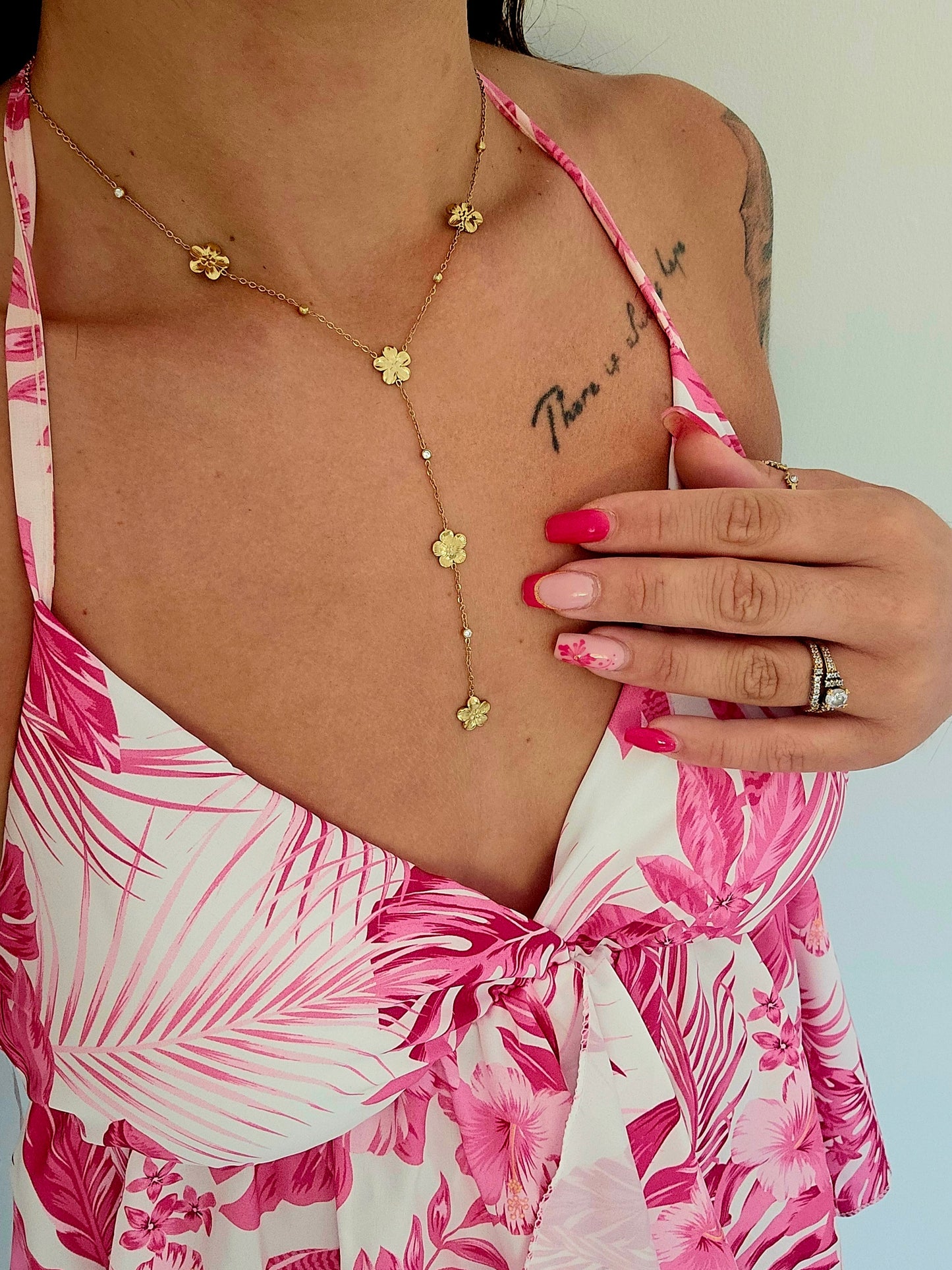 COLLIER FLEURS