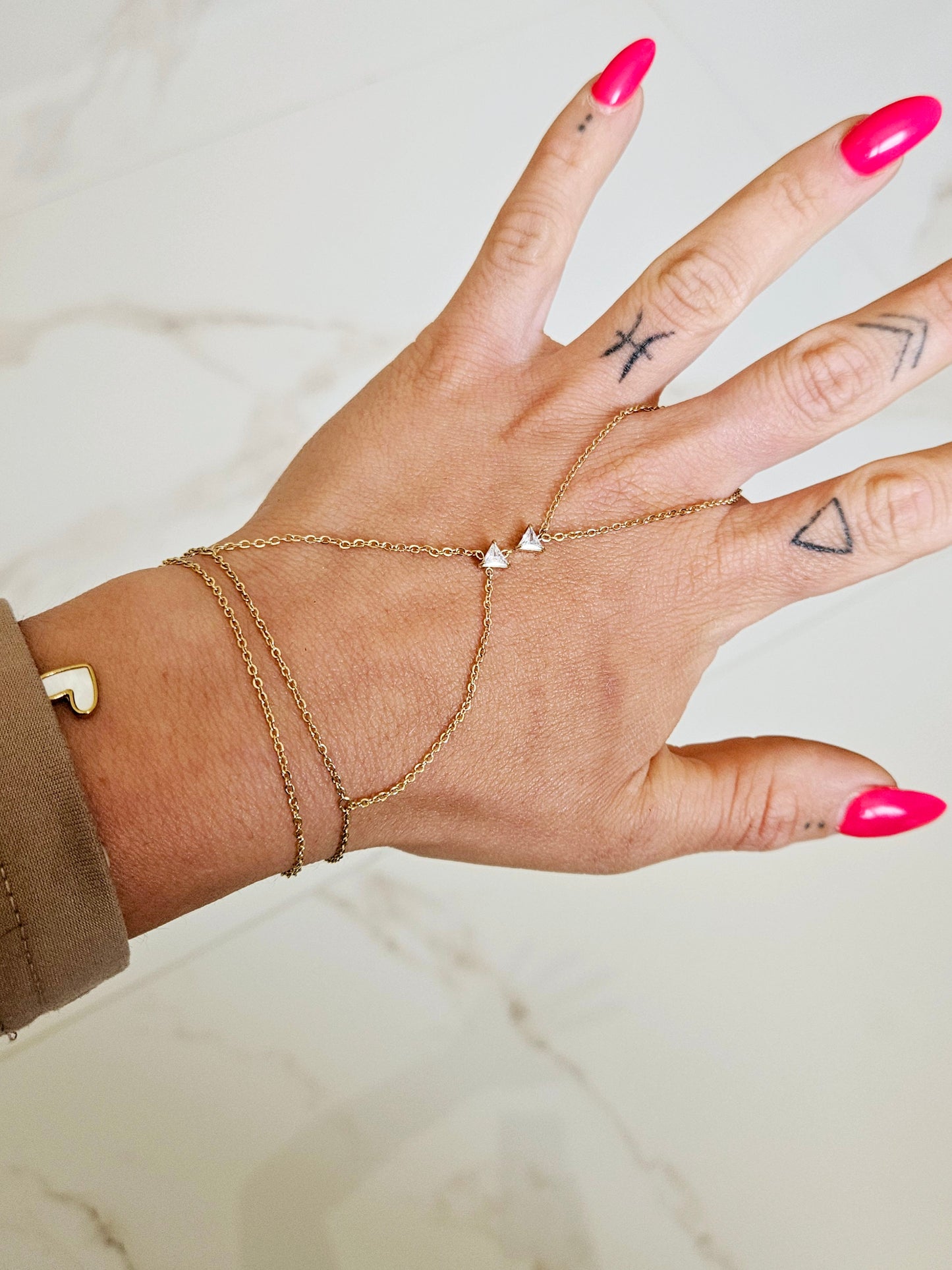 BRACELET DOUBLE DIAMANT