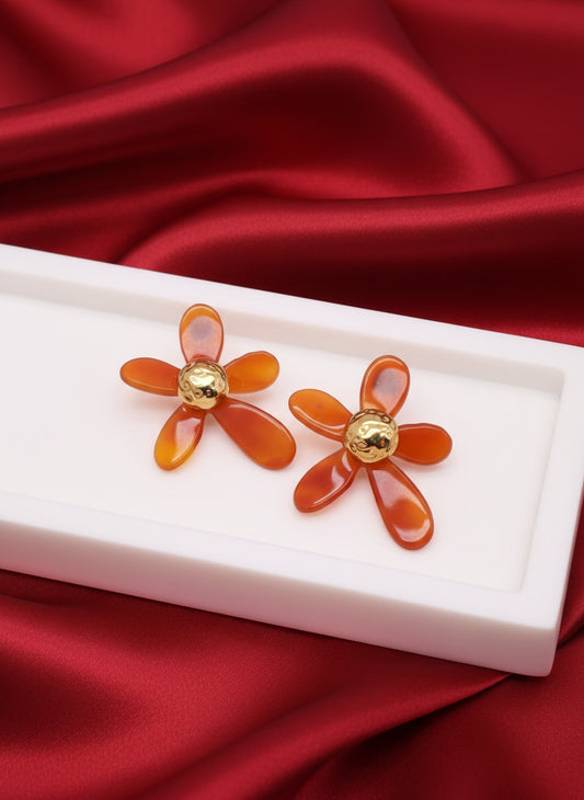 BOUCLES D'OREILLES FLORA