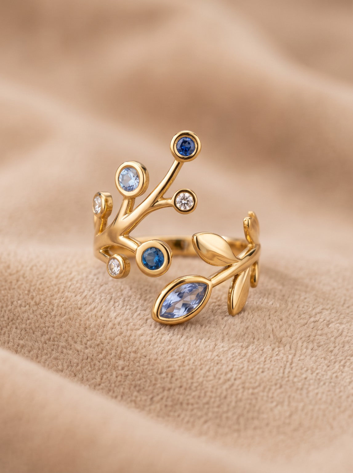 Bague Florine coloris Bleu