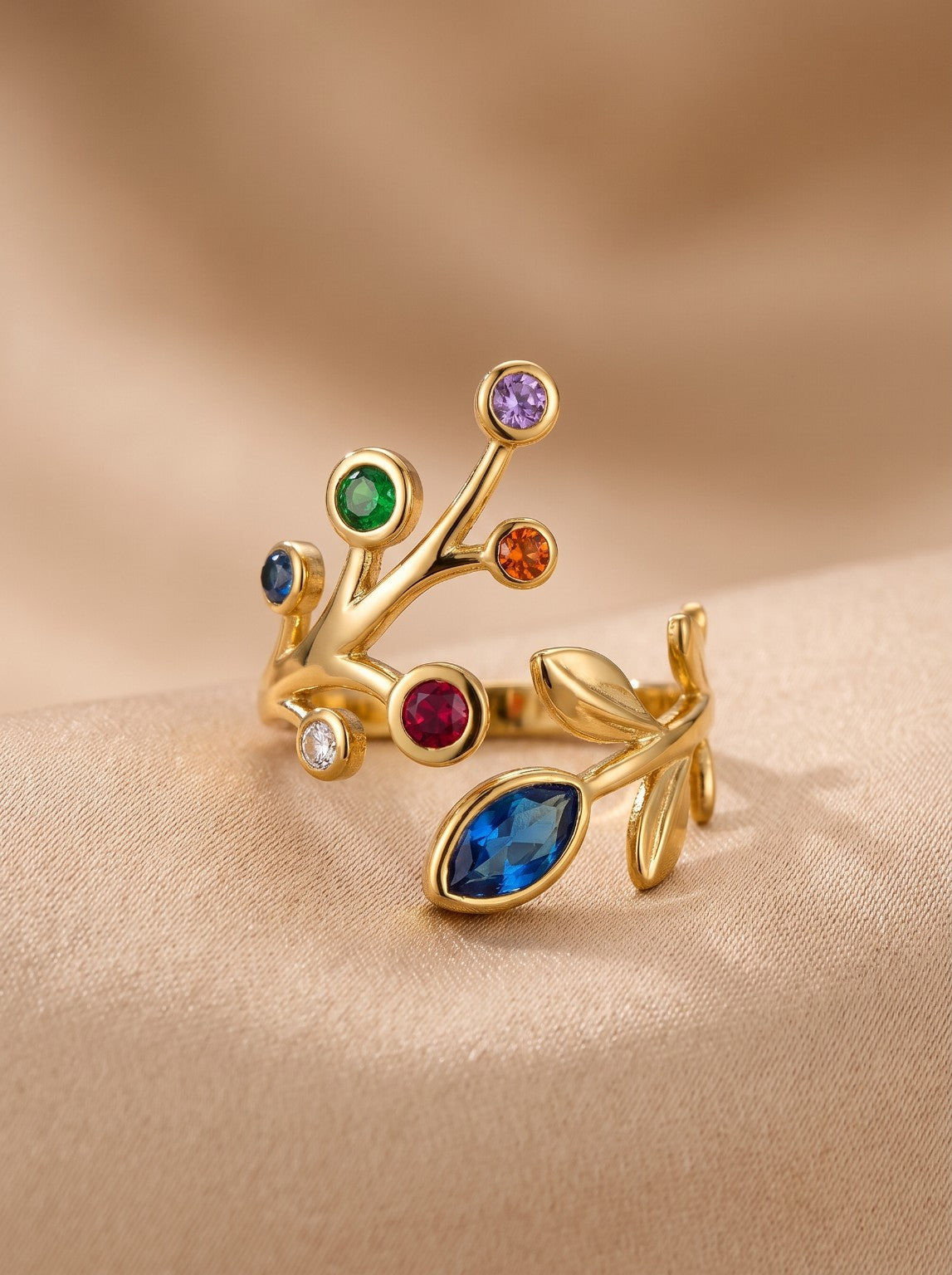 Bague Florine coloris Multicolore