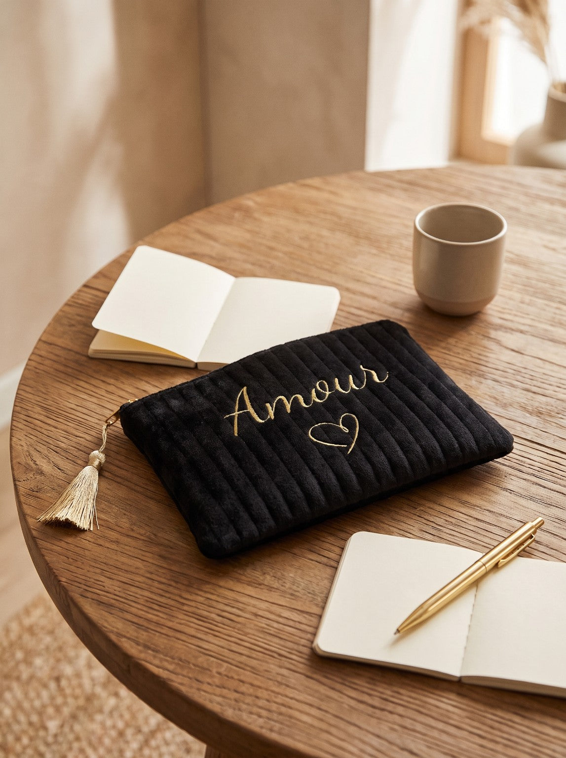 Pochette Amour noire
