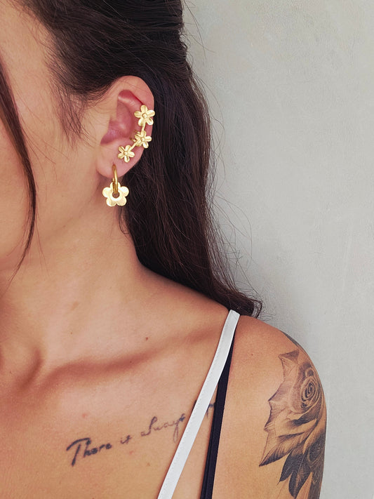 EAR CUFF FLEURS