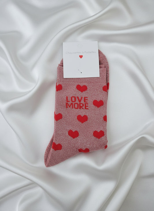 CHAUSSETTE LOVE MORE