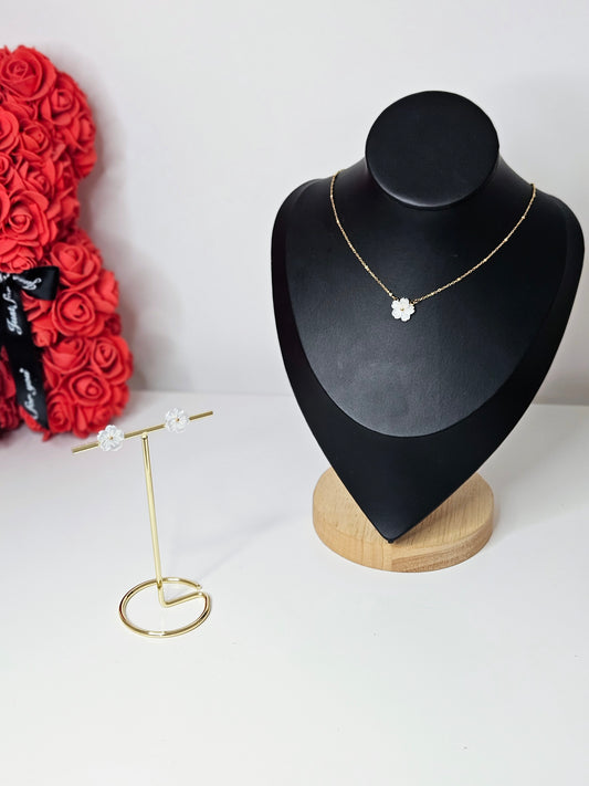 BOUCLE D'OREILLES FLEURS