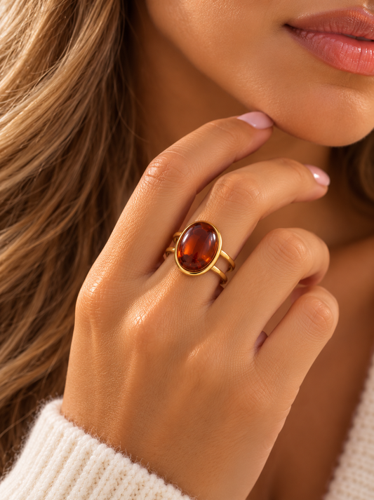 BAGUE AMBRE