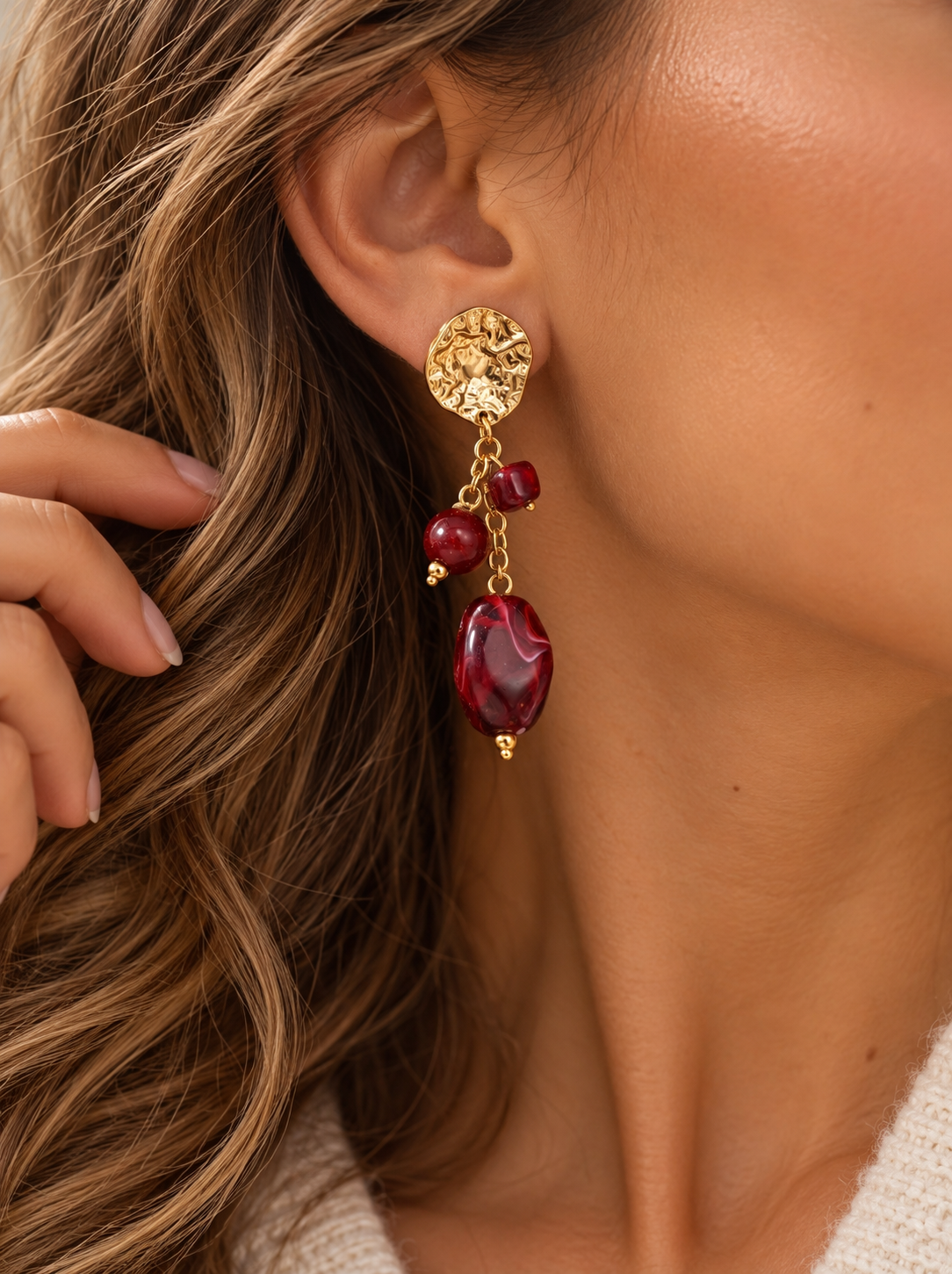 BOUCLE D'OREILLE ROMANE