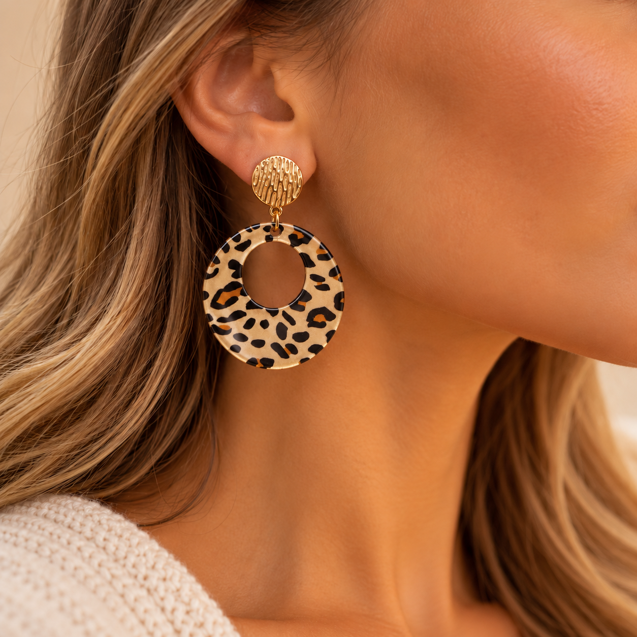 BOUCLE D'OREILLE SAVANAH