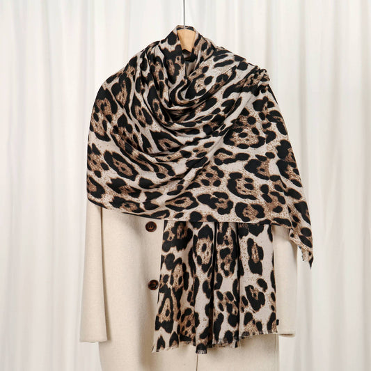 FOULARD LÉOPARD