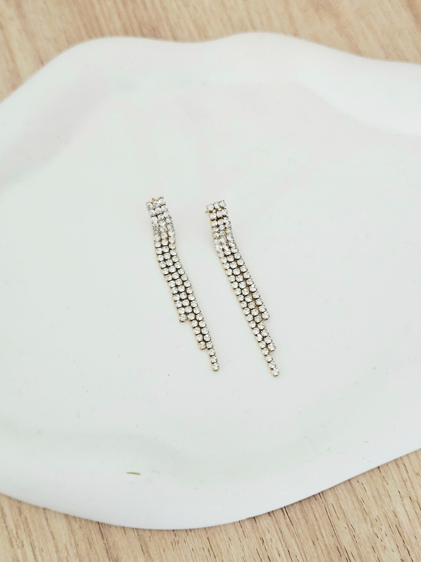 BOUCLES D'OREILLES CRYSTAL