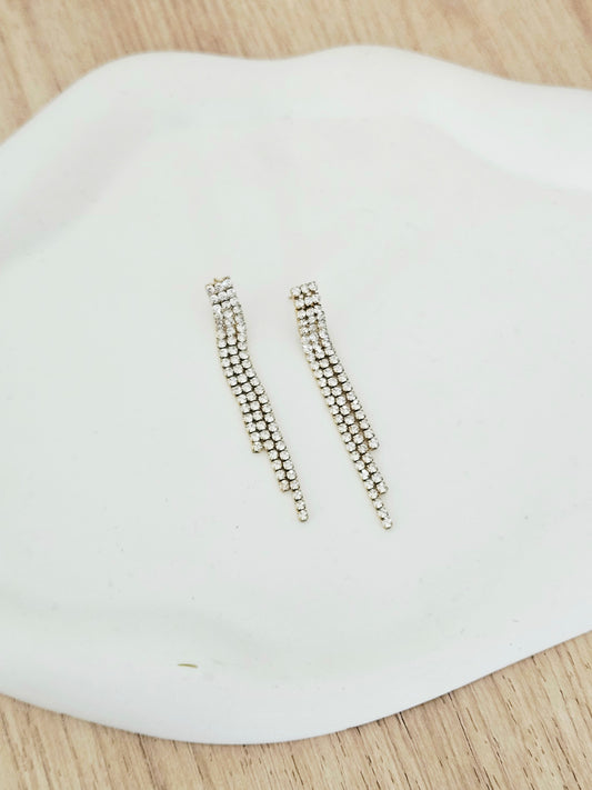 BOUCLES D'OREILLES CRYSTAL