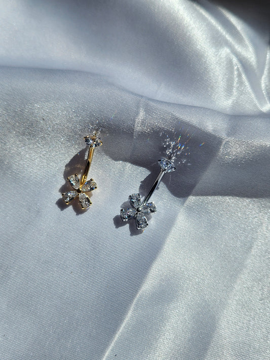 PIERCING NOMBRIL TREFLE