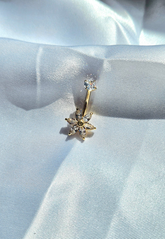 PIERCING NOMBRIL FLEURS