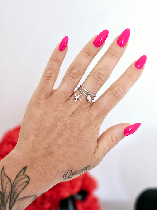 BAGUE BRELOQUE ETOILE