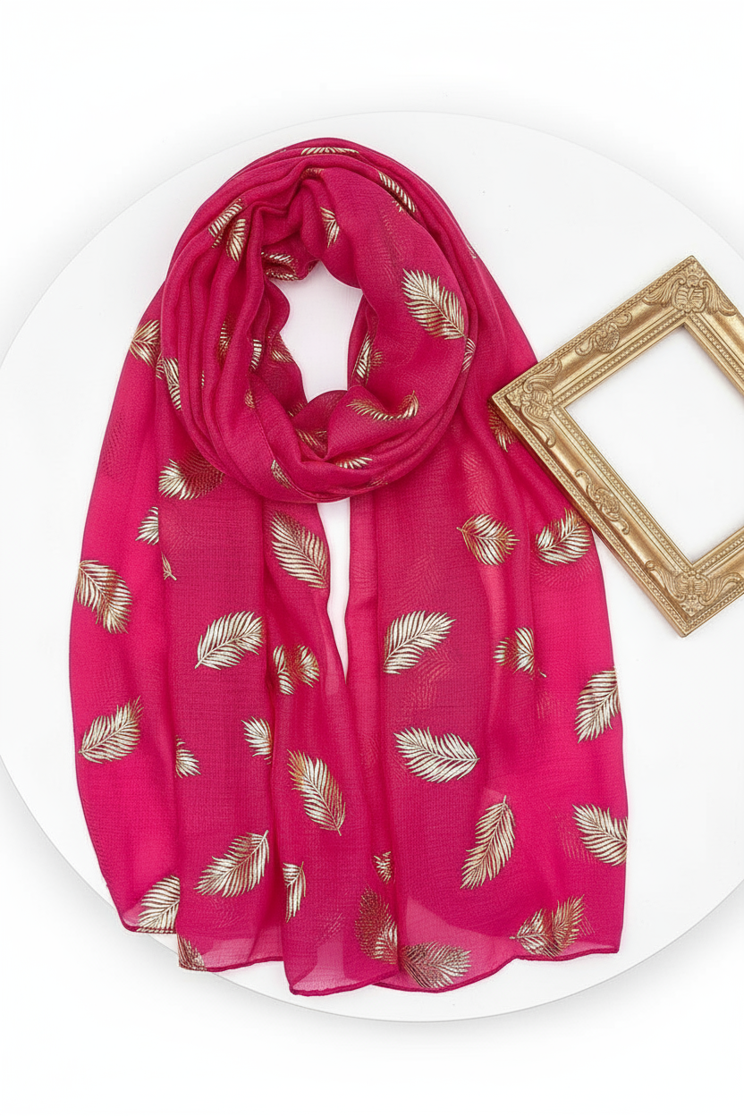 FOULARD FEUILLE