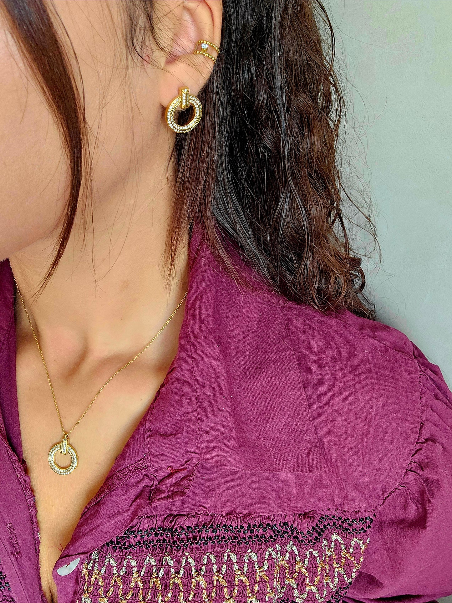BOUCLES D'OREILLES LOU